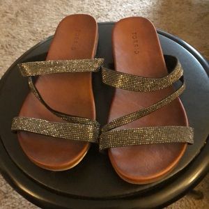 Sparkly Strappy Torrid Sandals